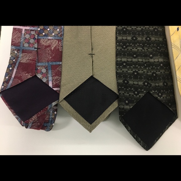 Lot of 5 Haggar men’s neck ties - Picture 7 of 8